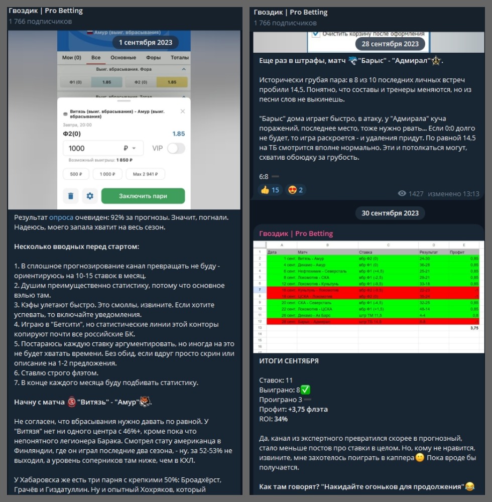 Неверифицируемая отчетность Игоря Гвоздика