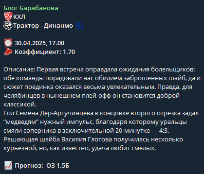 Обзор ТГ-канала Блог Барабанова