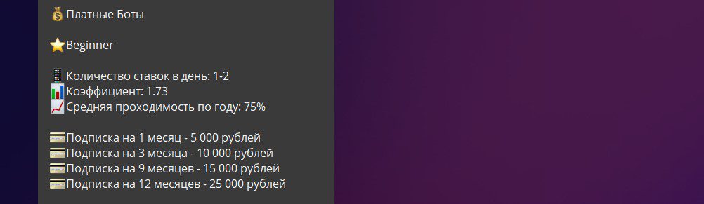 RioBet Тарифный план Beginner